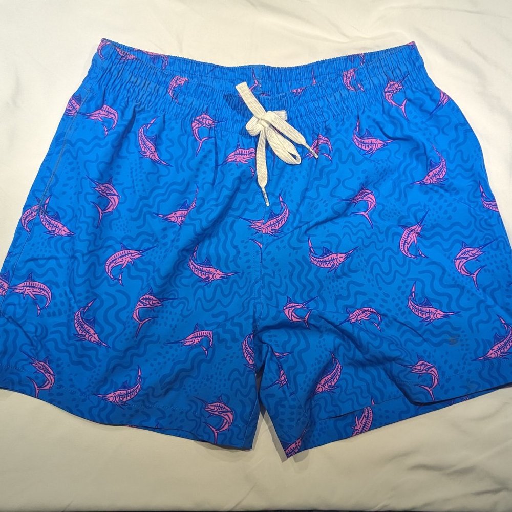 Nautical Swim Trunks - Men's Medium